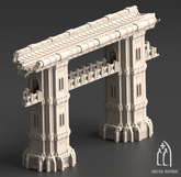 Kalthan Logistic Hub - Kalthan Railway 3D-printed model